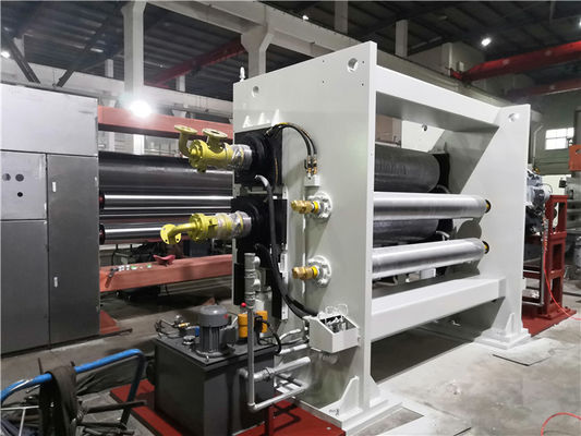 qualité  ISO9001 Fast Heating Embossing Calender Machine usine