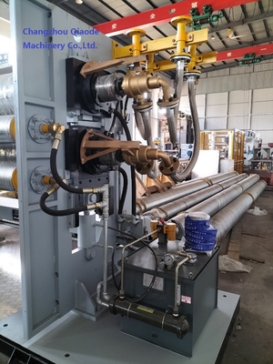 Machine 150m/Min de calendrier de tissu du rouleau 420×2020 deux