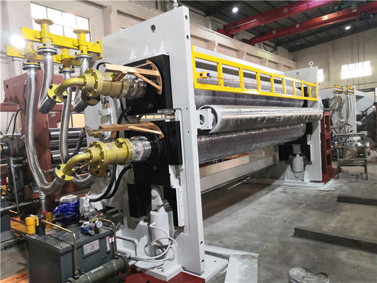 machine non-tissée de calendrier de petit pain de la CE deux de tissu de 1600mm