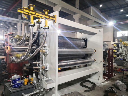Machine de rouleau de calendrier des vêtements de protection 850mm