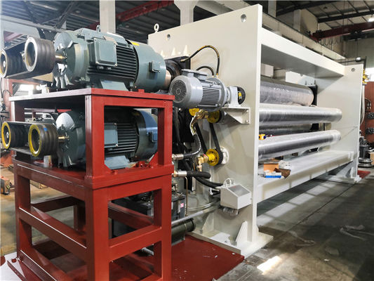 Machine non-tissée de calendrier de petit pain du tissu 6000mm de la CE