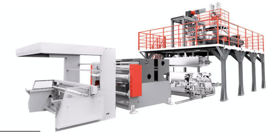 la chaîne de production de 2400mm Meltblown, pp fondent la machine enflée de production