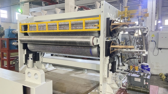 Une machine φ420×2020mm de rouleau de calendrier de moteur pour le tissu non-tissé