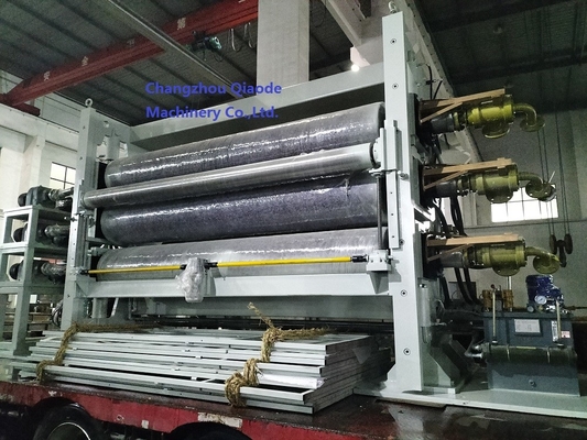 Vitesse 150m/min de machine de calendrier du petit pain 450×2920 trois